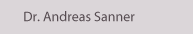 Dr. Andreas Sanner
